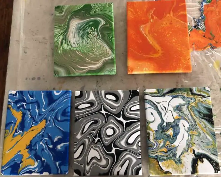 5 Basic Acrylic Pour Techniques to Master