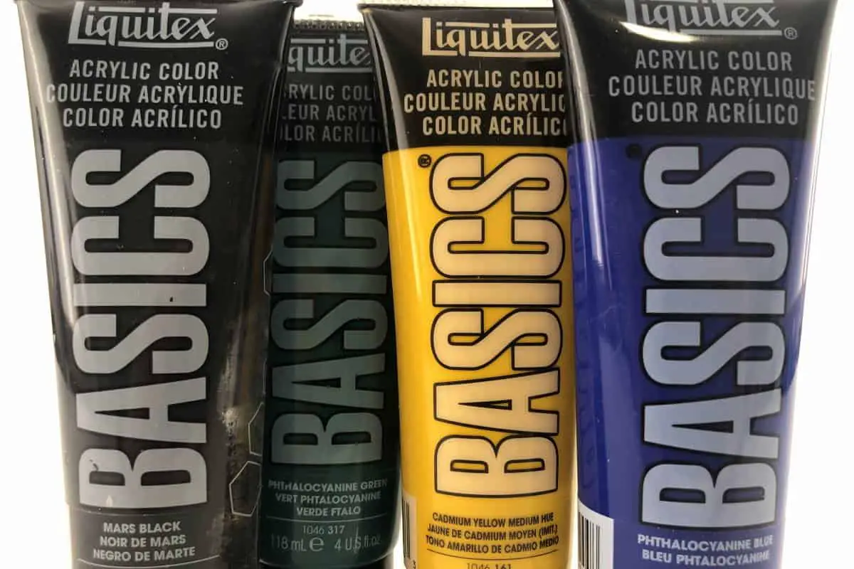 Liquitex Basics Acrylic Paint Used for Pouring