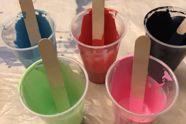 How to Prepare Acrylic Paint for Pouring